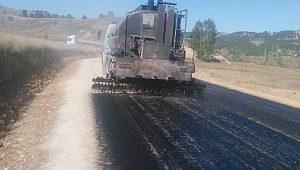Büyükçamurlu Yolu Tamamlanıyor