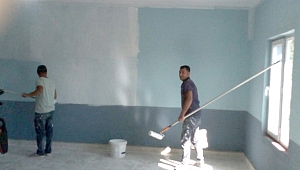 Büyükşehir’den Eğitime Boyalı Destek