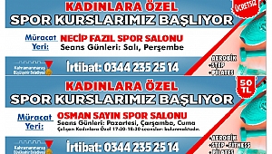 Büyükşehirden Kadınlar İçin Spor Kursu