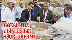 Göksun Belediyesi’nden 2 Bin Kişilik Aşure İkramı