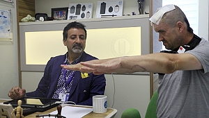 İnternette Gördü Yardımına Koştu! Hastası Şimdi Kendi Başına Yemek Yiyebiliyor!