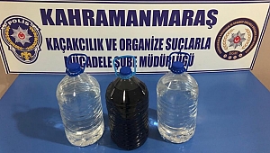 Kahramanmaraş’ta sahte içki operasyonu