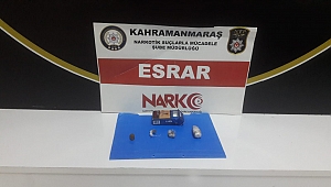 Kahramanmaraş’ta zehir tacirleri el ense yakalandı