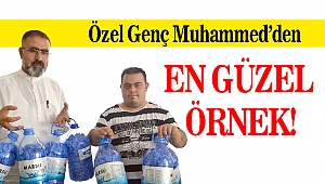Özel Genç Muhammed'den engelsizlere en güzel örnek