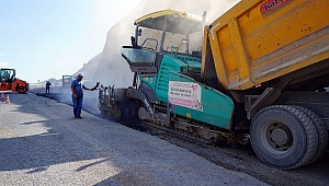 Yedikuyular Yolunda Asfalt Başladı