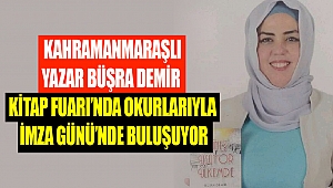 Büşra Demir Kitap Fuarı’nda Okurlarıyla İmza Günü’nde Buluşuyor