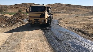 Büyükşehir yollarda kış öncesi bakım çalışmasına başladı