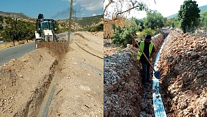 Dulkadiroğlu Dereli Mahallesinde İçme Suyu Çalışmaları Tamamlandı