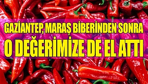 Gaziantep, Maraş biberinden sonra o değerimize de el attı