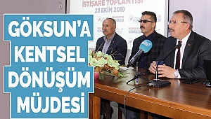 Göksun’a Kentsel Dönüşüm Müjdesi