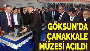 Göksun’da Çanakkale Müzesi Açıldı
