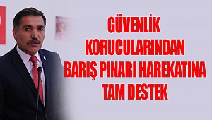 Güvenlik Korucularından Barış Pınarı Harekâtına Tam Destek