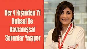 Her 4 Kişinden 1’i Ruhsal Ve Davranışsal Sorunlar Yaşıyor