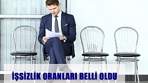İşsizlik Oranları Belli Oldu