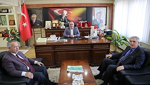 Rektör Can Afşin Belediye Başkanı Mehmet Fatih Güven’i Ziyaret Etti
