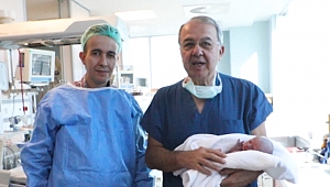 ROSI yöntemi ile Türkiye’nin 'ilk bebeği' dünyaya geldi!