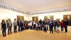 Sanko Sanat Galerisi’nde Atatürk Resimleri Sergisi Açıldı