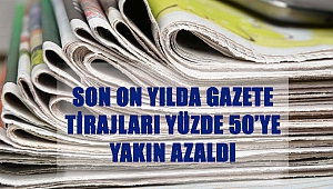 Son On Yılda Gazete Tirajları Yüzde 50’ye Yakın Azaldı