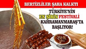 Türkiye'nin En Şirin Festivali Kahramanmaraş'ta Başlıyor