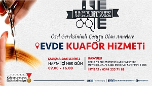 Büyükşehirden Evde Kuaför Hizmeti