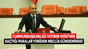 Cumhurbaşkanlığı Yatırım Ofisi’nin Saçtığı Paralar Yeniden Meclis Gündeminde