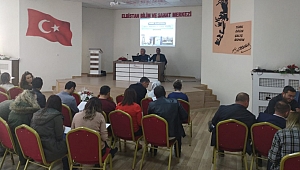 Elbistan'da İl Milli Eğitim Müdürlüğü Arge Birimi Erasmus+ Proje Eğitimi Verdi