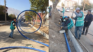 Elbistan’da Orta Refüjlerde Otomatik Sulama Sistemine Geçiliyor