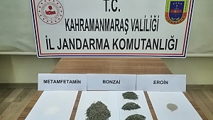 Jandarmadan Pazarcık’ta Uyuşturucu Operasyonu