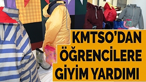 KMTSO’dan Öğrencilere Giyim Yardımı