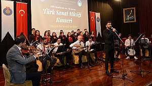 KSÜ Türk Sanat Müziği Korosu Atatürk’ün Sevdiği Şarkıları Seslendirdi