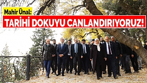 Mahir Ünal: Tarihi Dokuyu Canlandırıyoruz