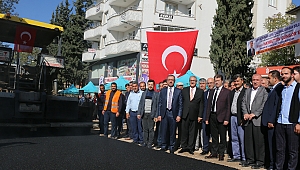 Pazarcık’ta Harabe Yolların Asfaltlama Çalışması Başladı