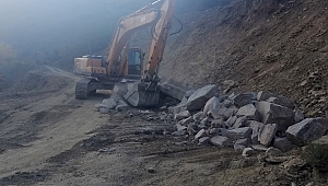 Sadıklı Grup Yolu’nda Çalışma Başladı