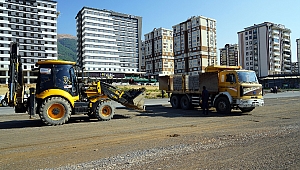 Yeni Bulvarda Çalışmalar Başladı