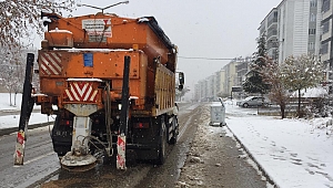 Büyükşehir Karla Mücadeleye Başladı
