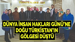 Dünya İnsan Hakları Günü’ne Doğu Türkistan’ın Gölgesi Düştü
