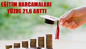 Eğitim Harcamaları Yüzde 21,6 Arttı
