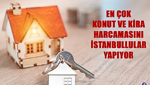 En Çok Konut Ve Kira Harcamasını İstanbullular Yapıyor