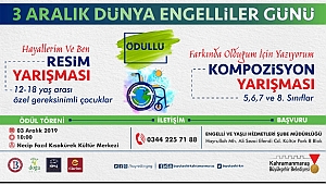 Engelliler Gününde Ödüller Sahiplerini Bulacak