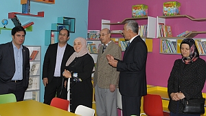 KAHEV’in Renkli ve İlgi Çekici Kütüphanelerine Andırın’da Eklendi