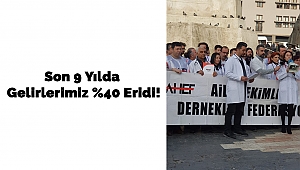 Son 9 Yılda Gelirlerimiz %40 Eridi!