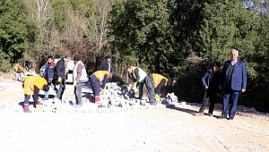 Andırın Mahallelerine 7 bin metrekare Parke