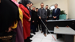 Büyükşehir’den Beyaz Baston Desteği