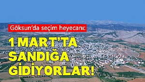 Göksun’da Seçim Heyecanı: 1 Mart’ta Sandığa Gidiyorlar