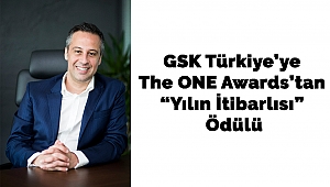 GSK Türkiye’ye The ONE Awards’tan “Yılın İtibarlısı” Ödülü