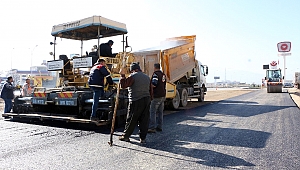 Kahramanmaraş’ta Servis Yolları Asfaltlandı