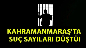 Kahramanmaraş'ta Suç Sayıları Düştü