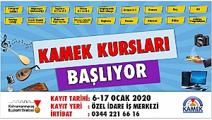 KAMEK Yeni Dönem Kayıtları Başladı