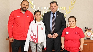 Milli Sporcularımızdan Kabakçı’ya ziyaret!