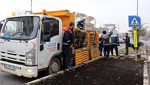 Refüjler de Bakım Çalışmaları Sürüyor